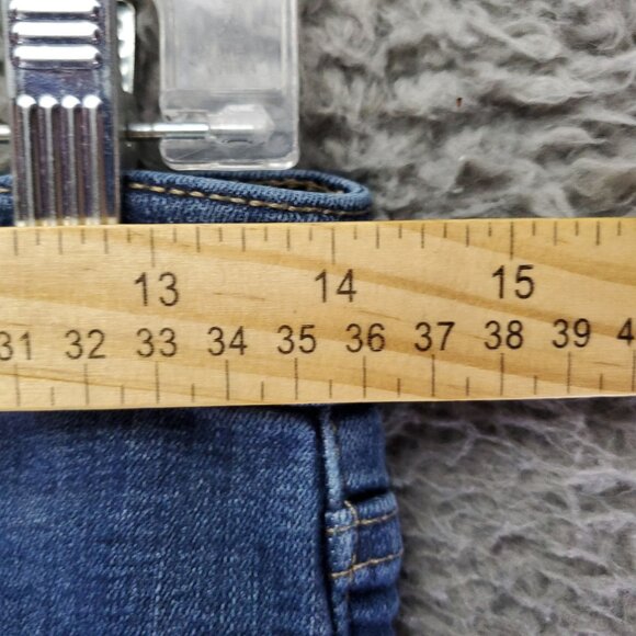 Levis Jeans Womens 29 Blue 725 High Rise Bootcut Stretch Denim Casual Fit - Picture 11 of 16